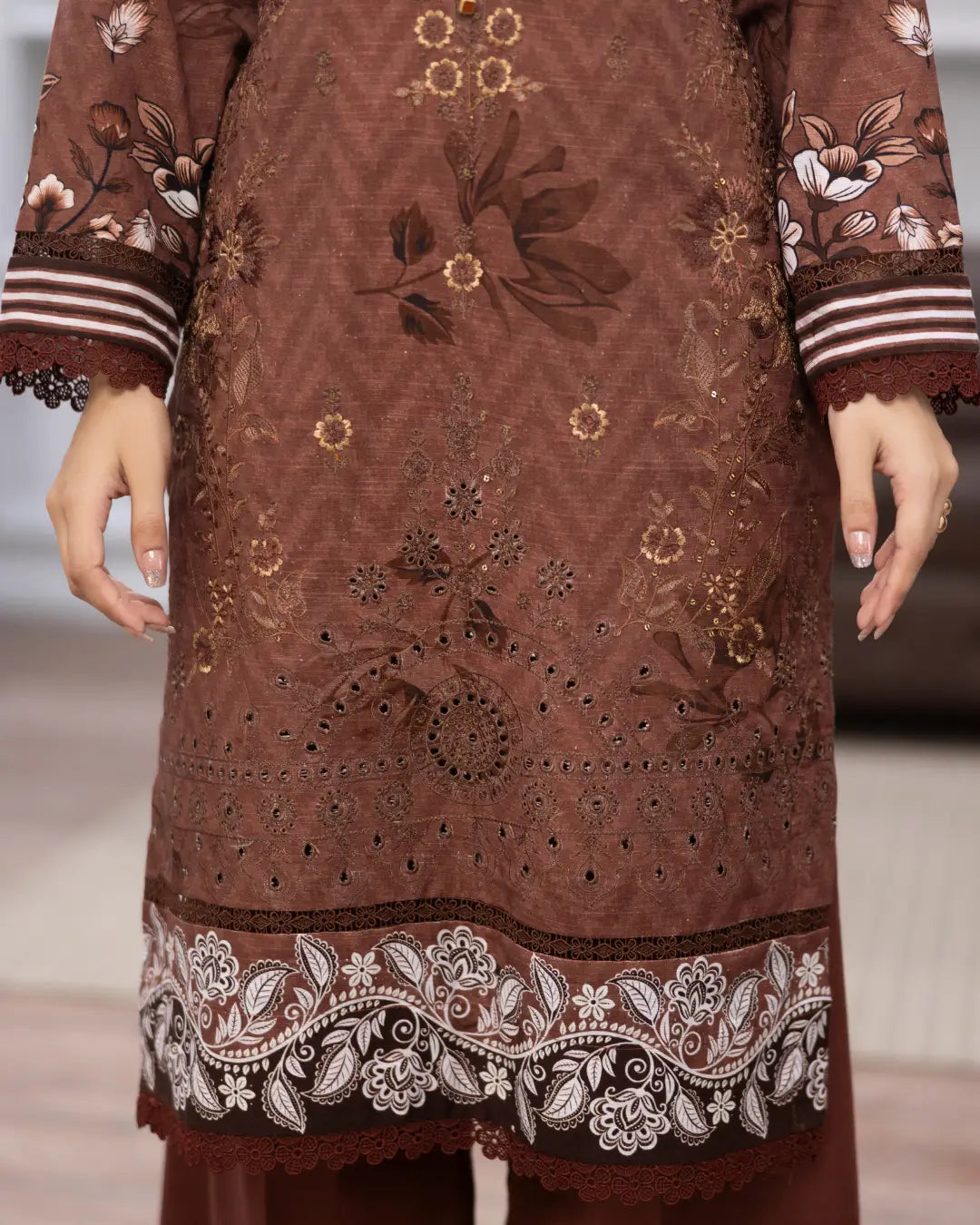 Bin Naeem Royal Khaddar 3-Piece