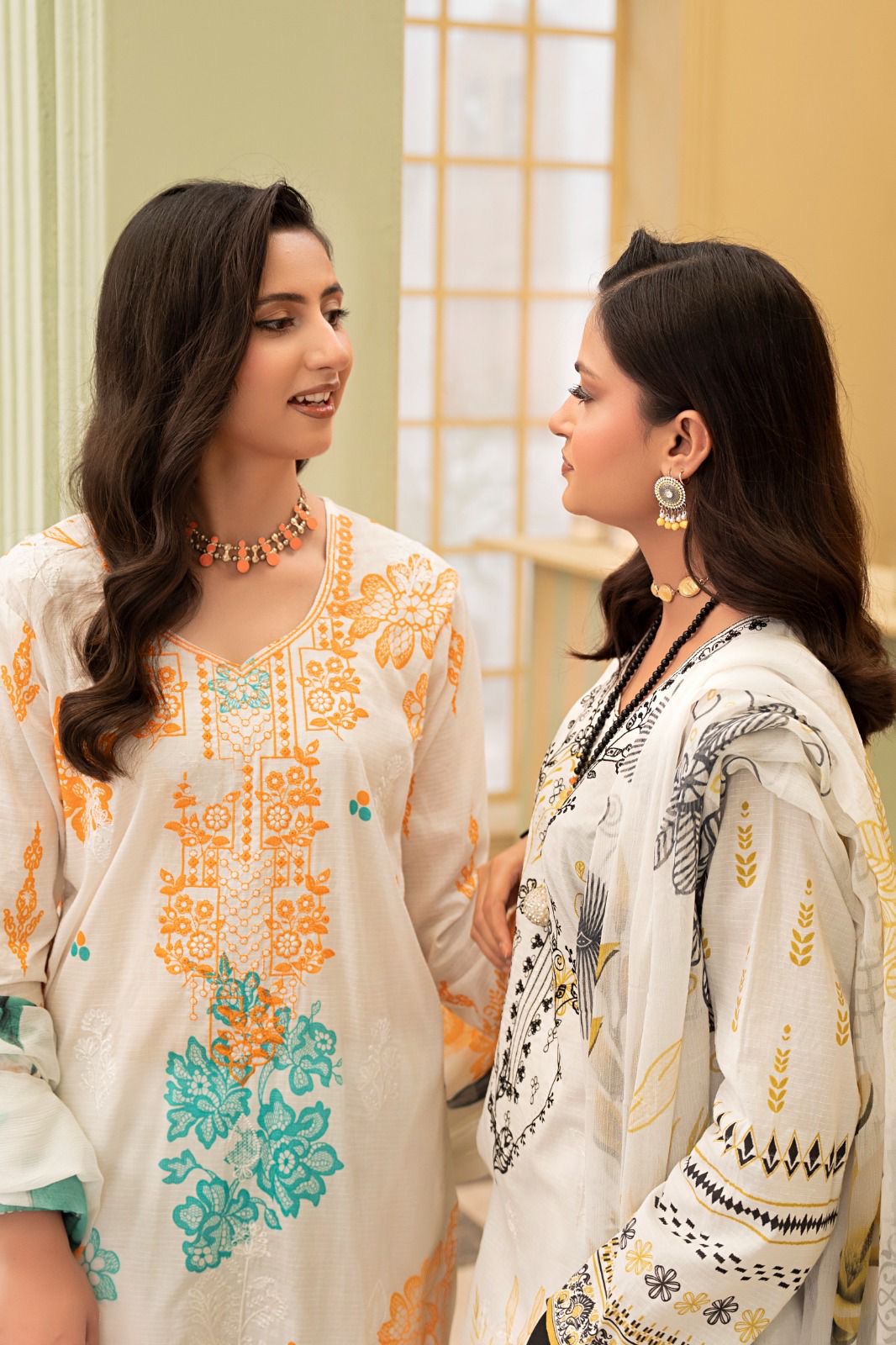 3 PIECE - EMBROIDERED LAWN SUIT