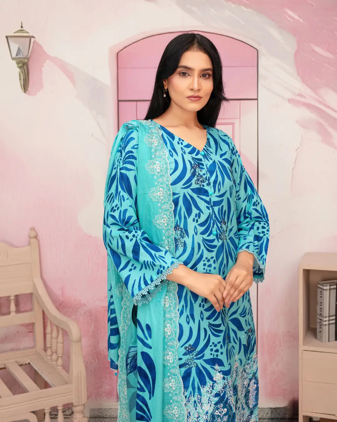 Bin Naeem Royal Cambric 3-Piece