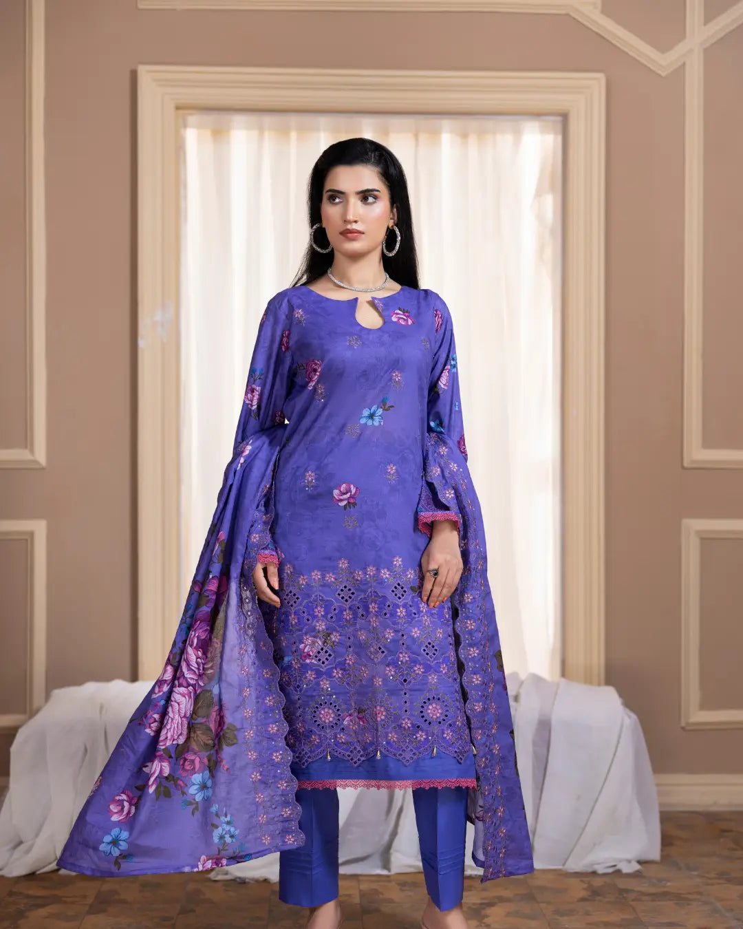Bin Naeem Royal Cambric 3-Piece
