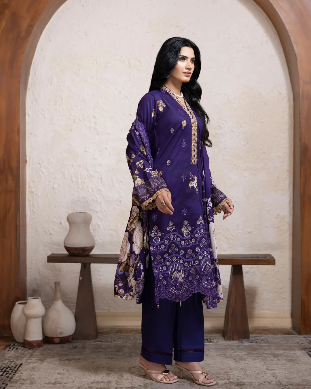 Bin Naeem Royal Cambric 3-Piece