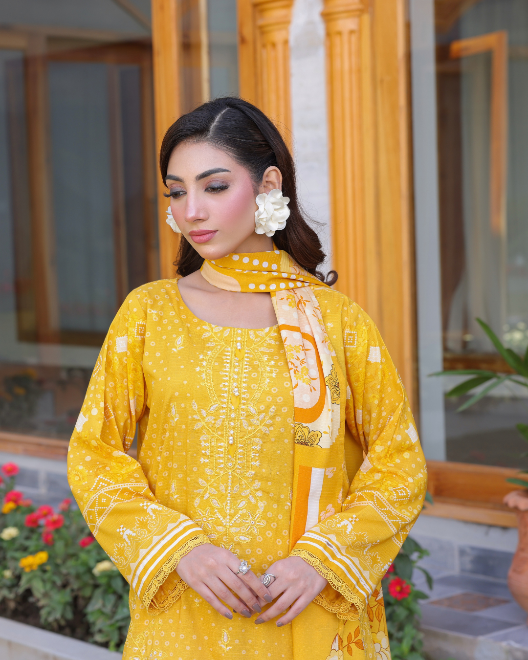 Azura Slub Dora 3-Piece