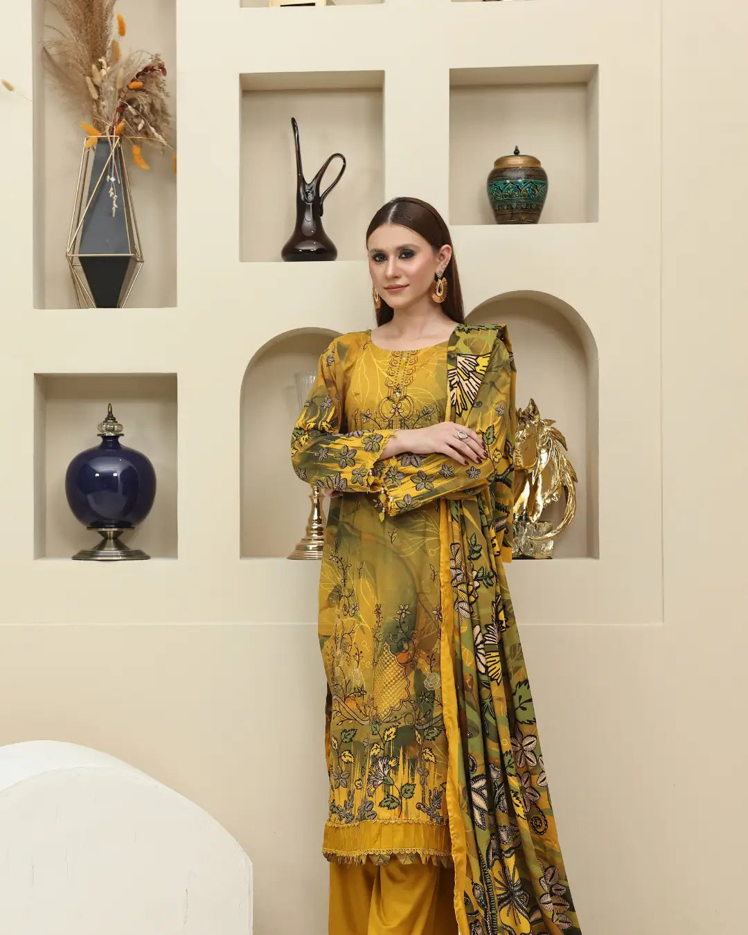 Azura Staple Slub Dora 3-Piece