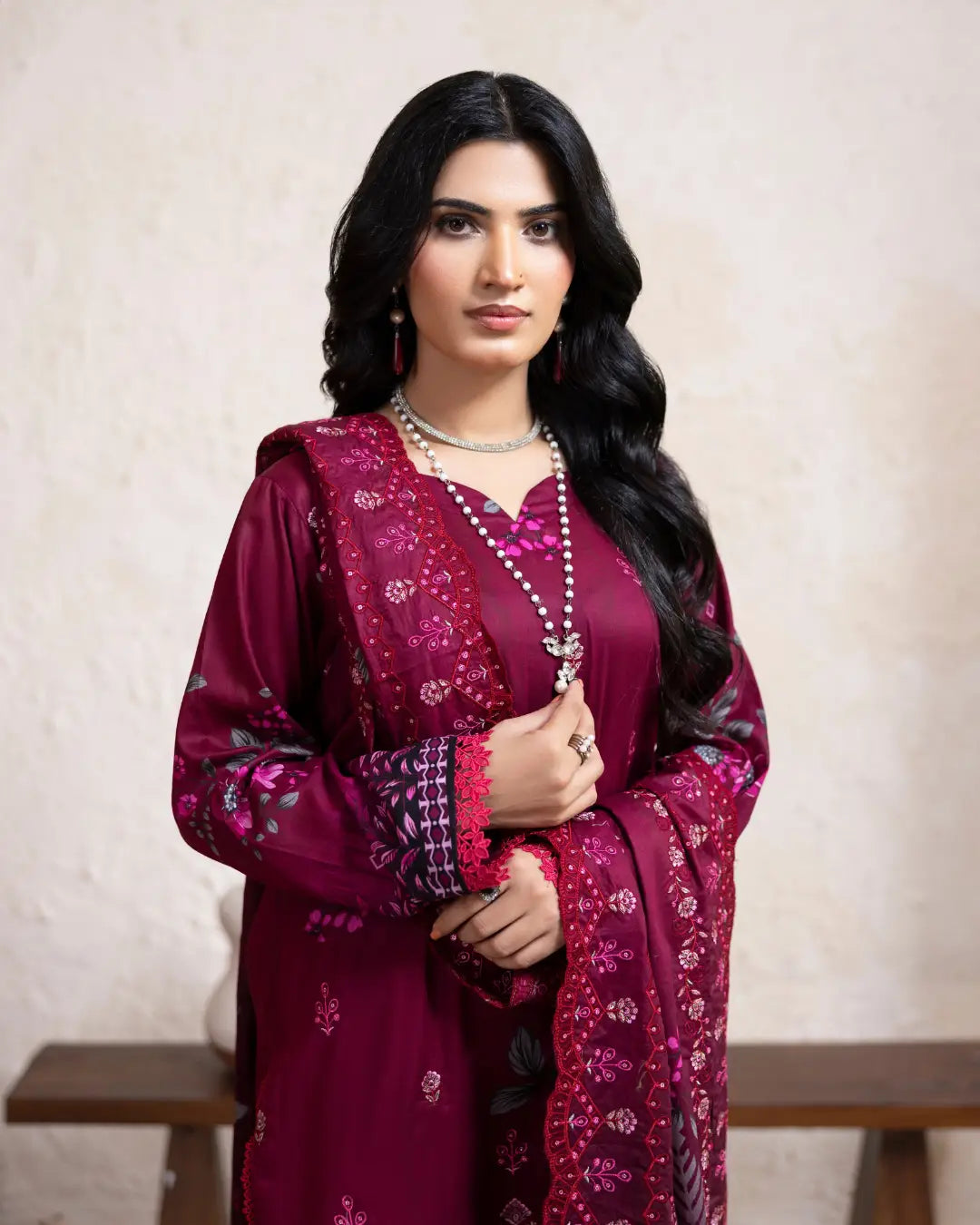 Bin Naeem Royal Cambric 3-Piece