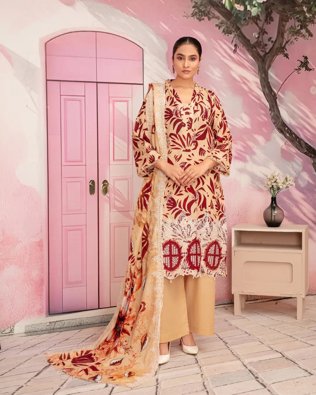 Bin Naeem Royal Cambric 3-Piece