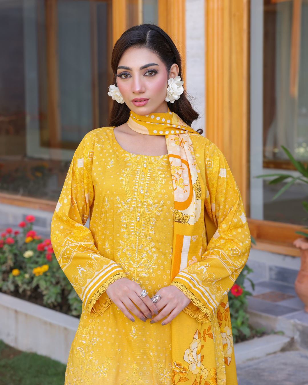Azura Slub Dora 3-Piece