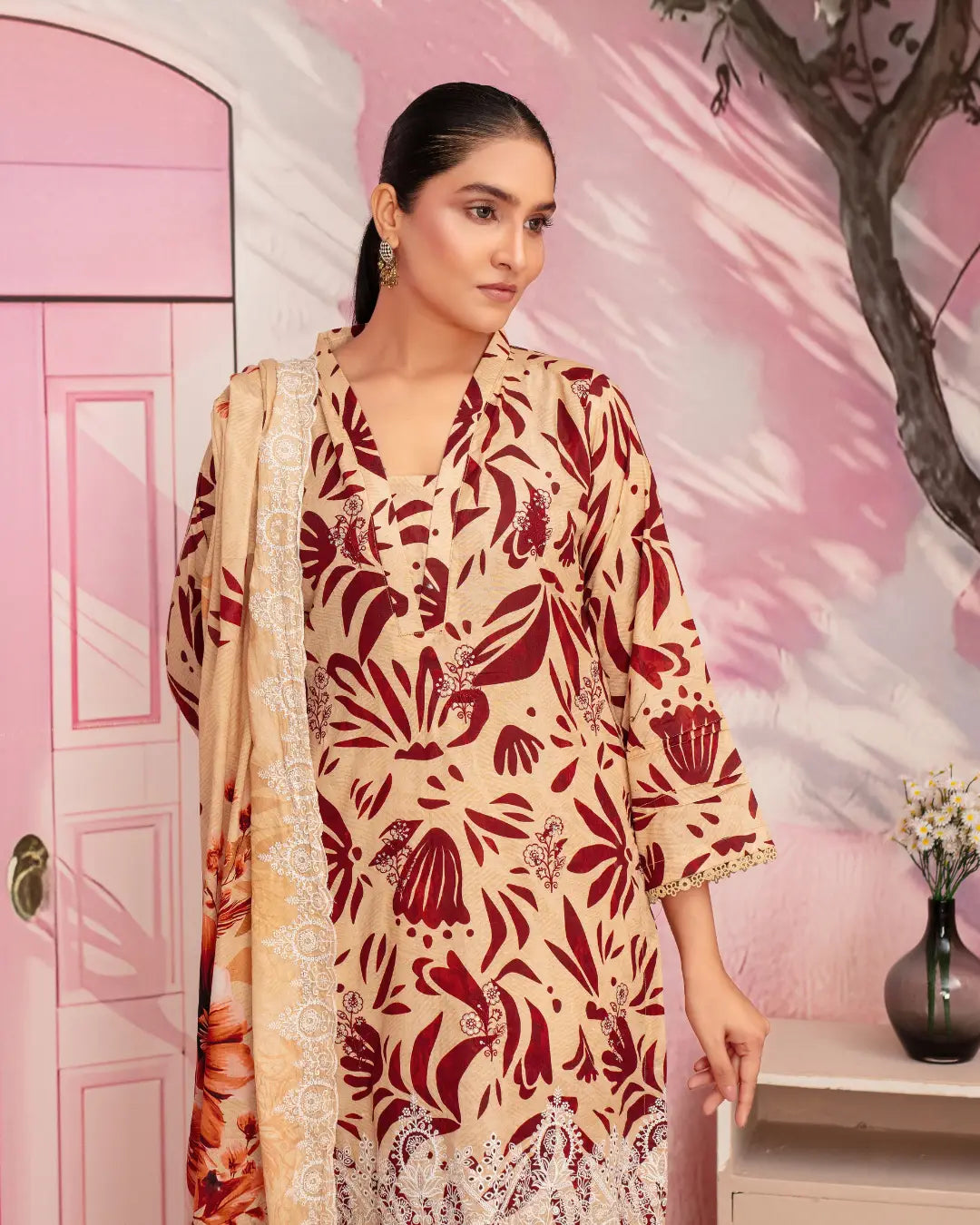 Bin Naeem Royal Cambric 3-Piece