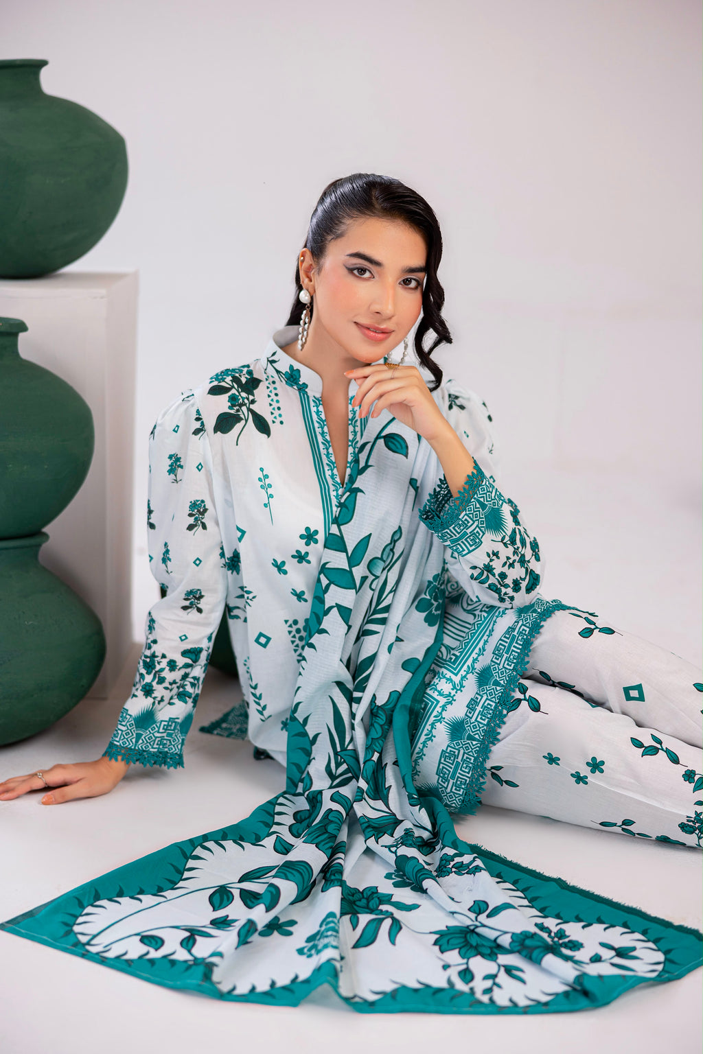 3 PIECE - PRINT LAWN SUIT