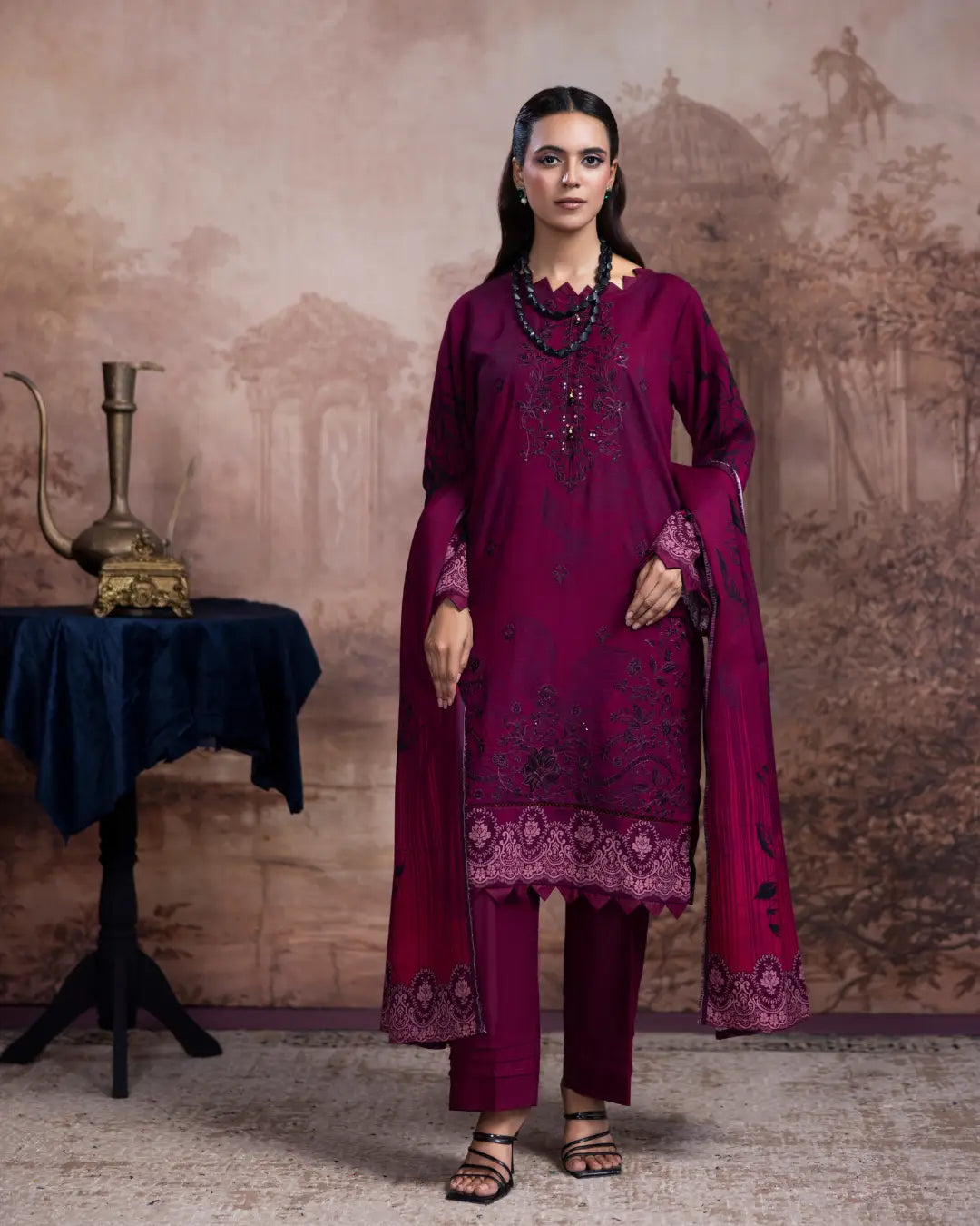 Azura Staple Slub Dora 3-piece