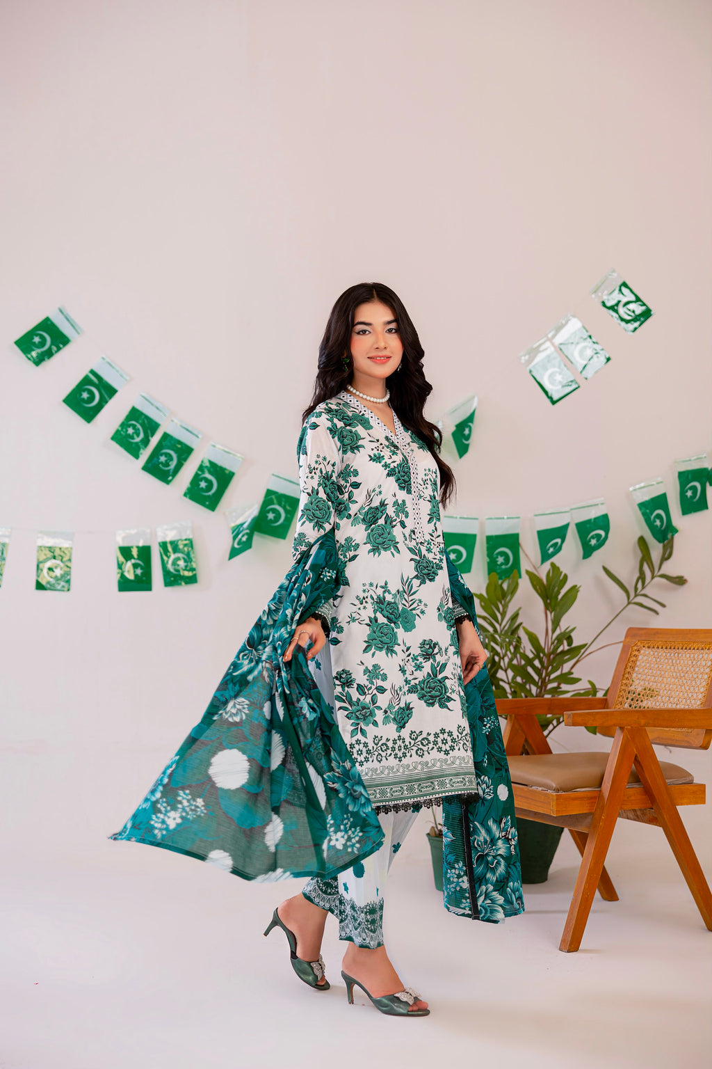 3 PIECE - PRINT LAWN SUIT