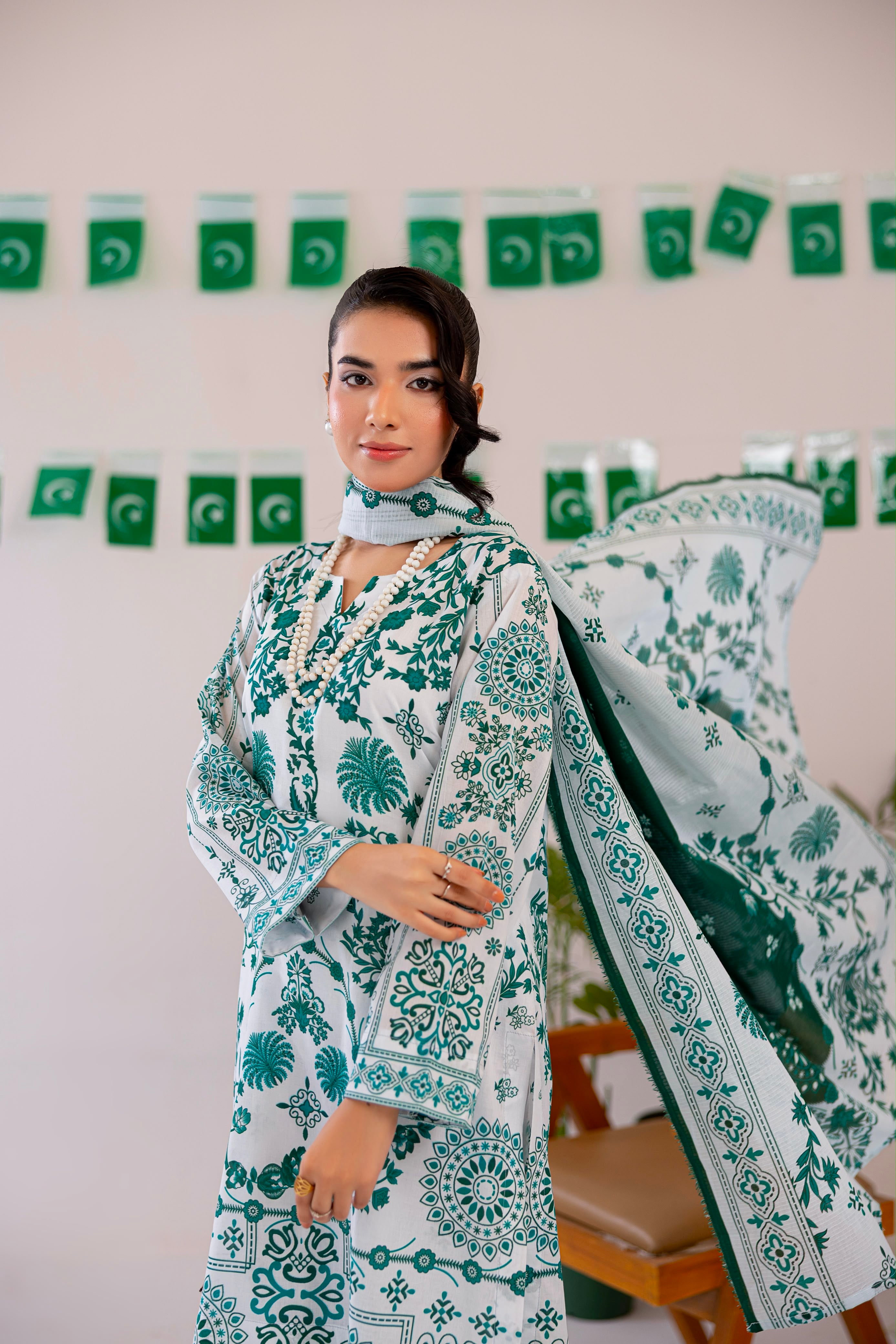 3 PIECE - PRINT LAWN SUIT