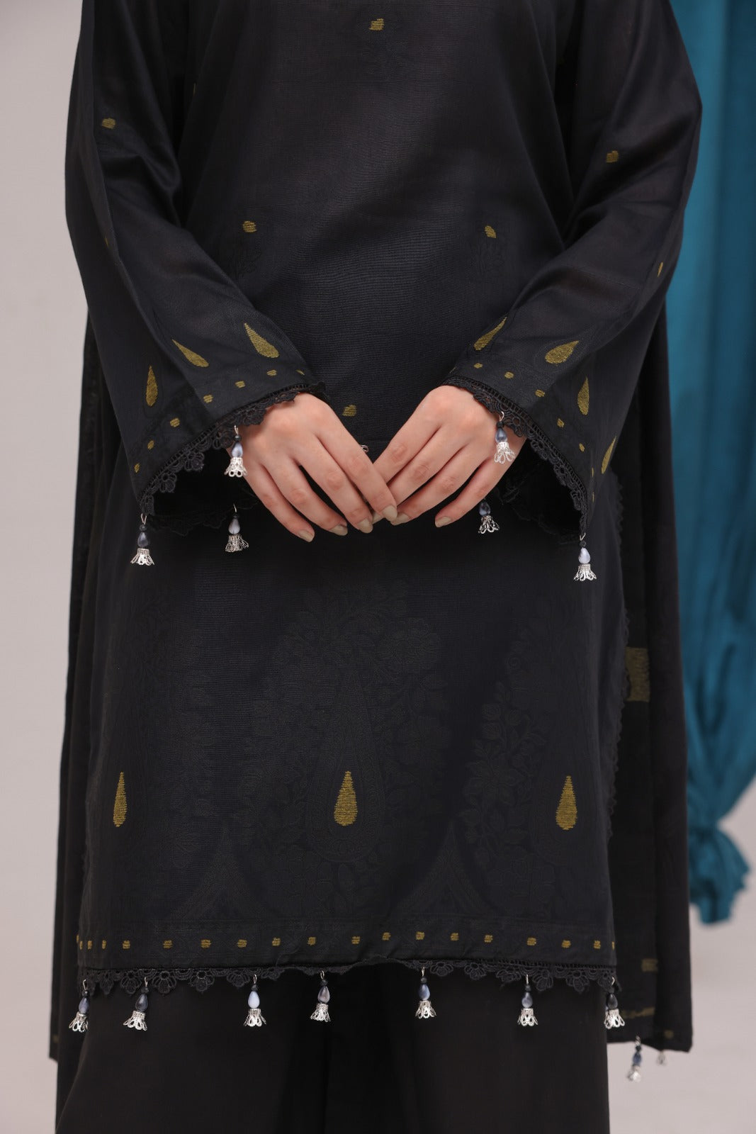3 PIECE - JACQUARD LAWN SUIT