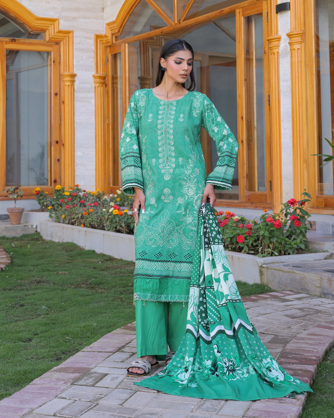 Azura Slub Dora 3-Piece