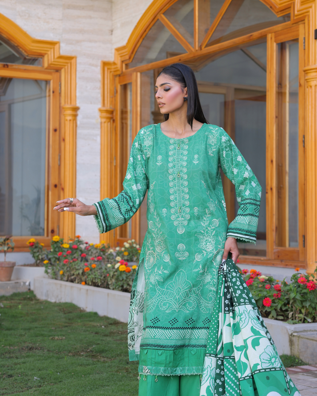 Azura Slub Dora 3-Piece