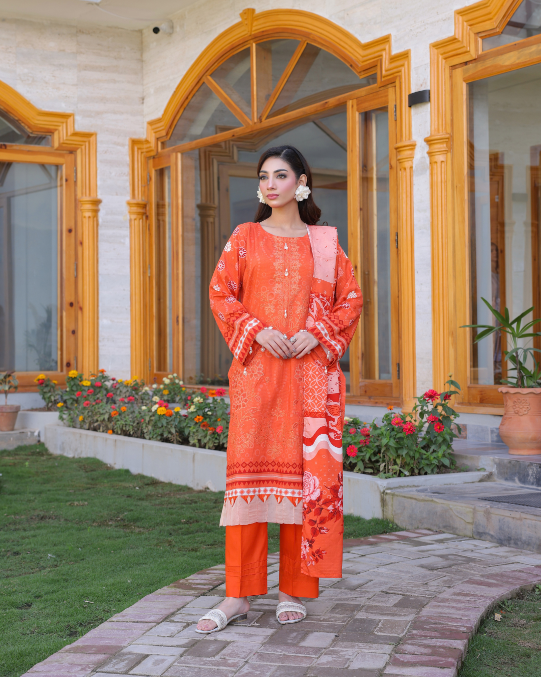 Azura Slub Dora 3-Piece