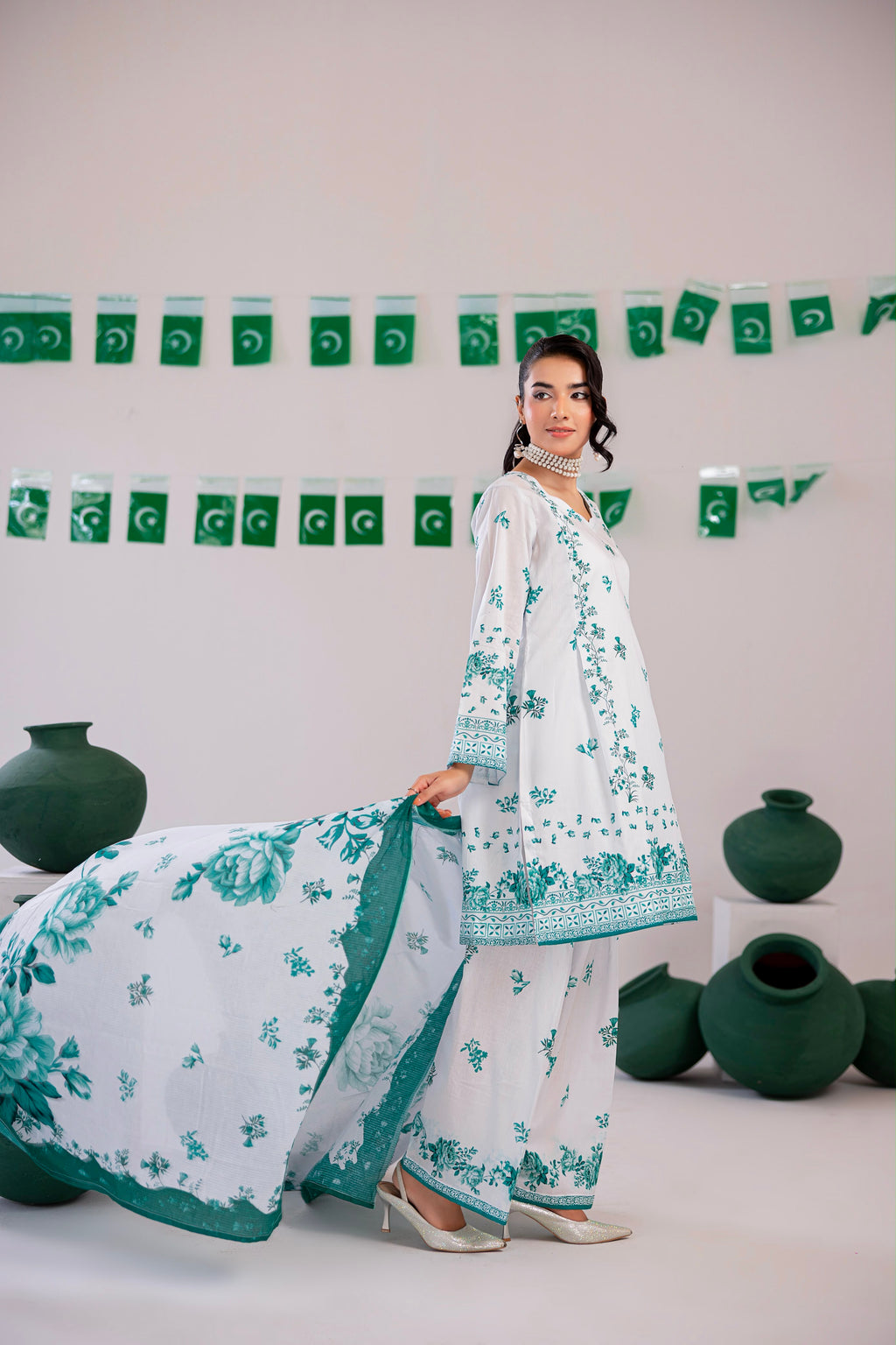 3 PIECE - PRINT LAWN SUIT