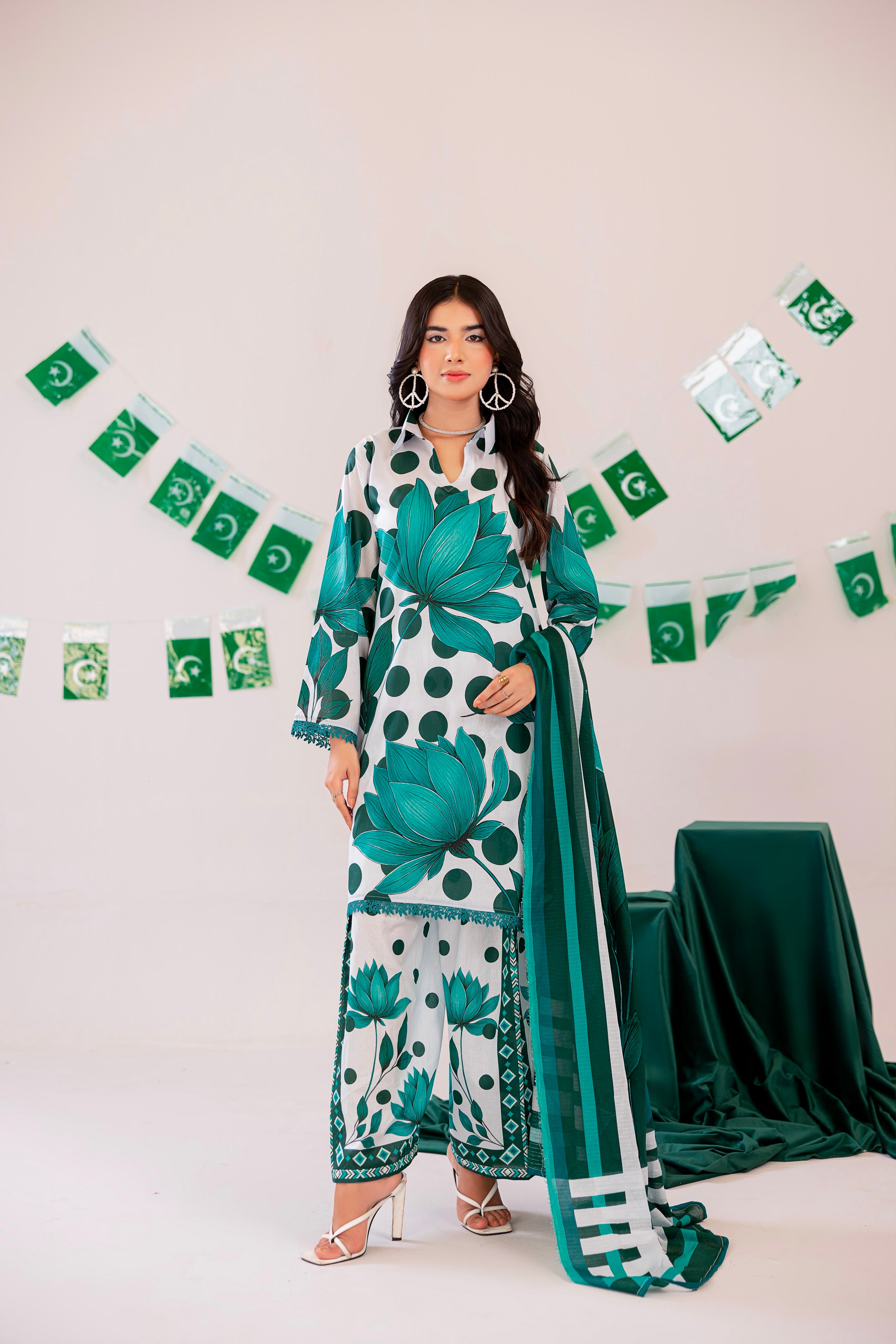 3 PIECE - PRINT LAWN SUIT