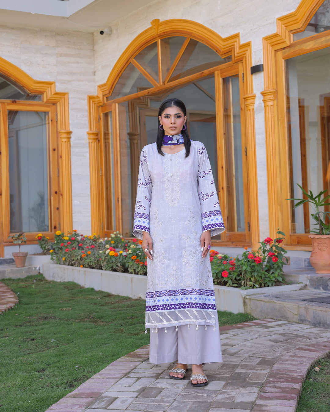 Azura Slub Dora 3-Piece
