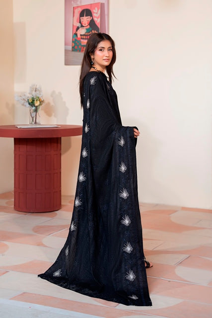 SHEEN LUXE 3PC EMBROIDERED WITH READY TO WEAR DUPATTA