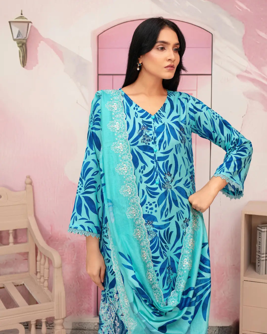 Bin Naeem Royal Cambric 3-Piece