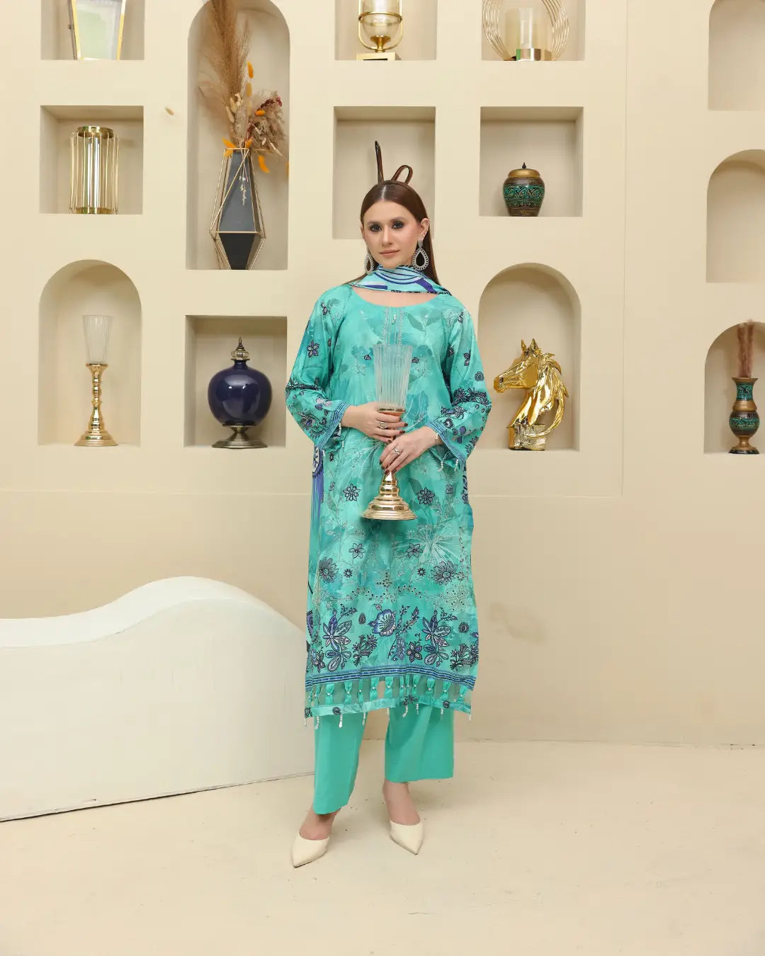 Azura Staple Slub Dora 3-Piece