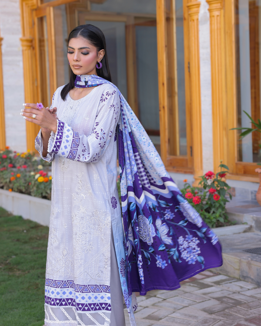 Azura Slub Dora 3-Piece