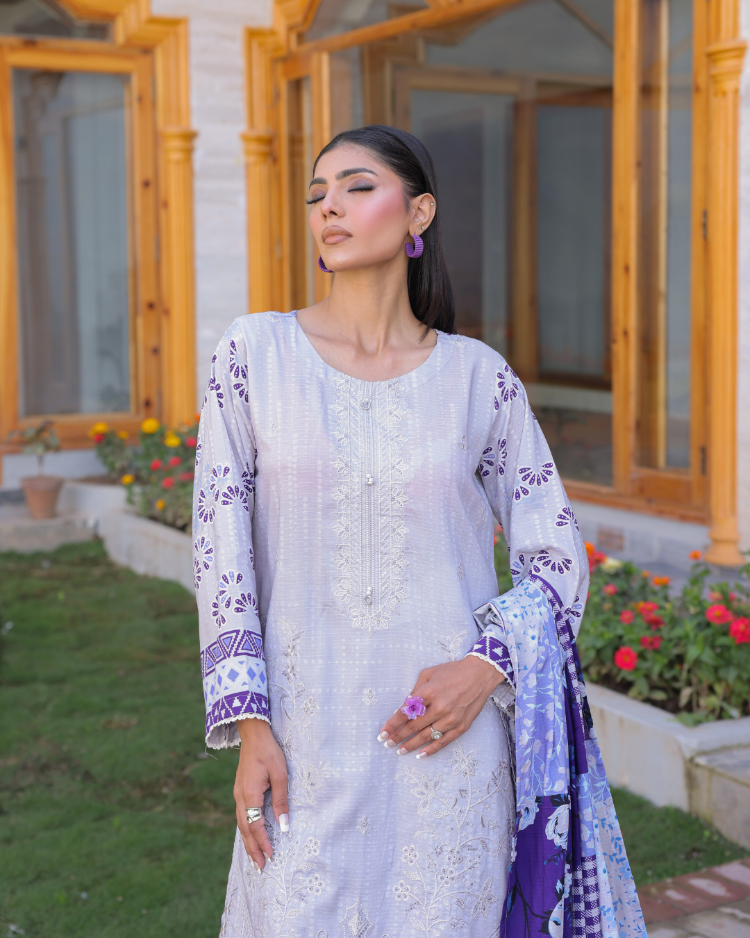 Azura Slub Dora 3-Piece