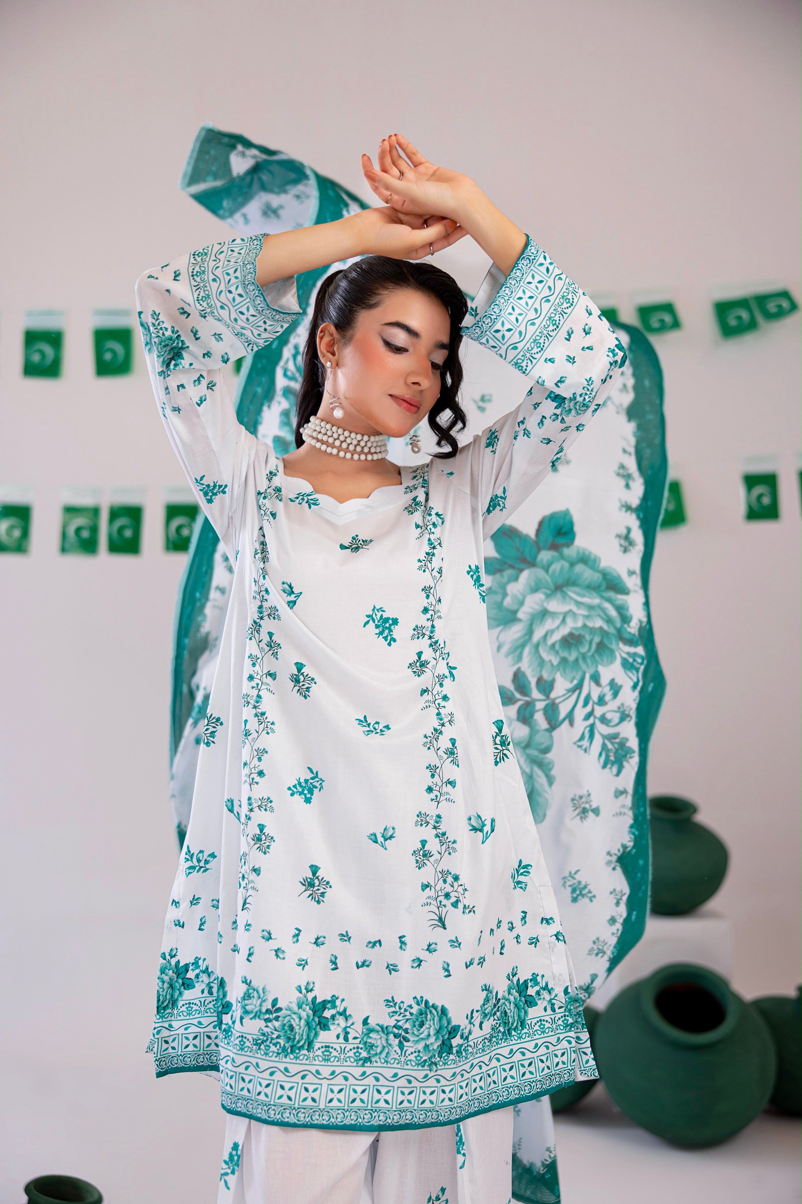 3 PIECE - PRINT LAWN SUIT