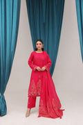 3 PIECE - JACQUARD LAWN SUIT