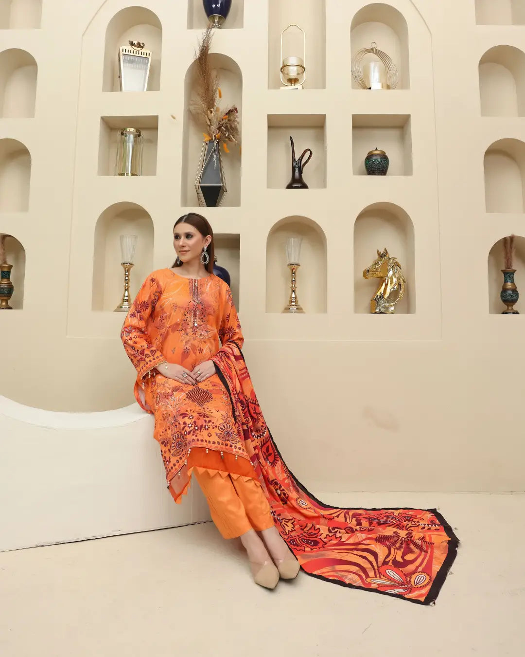 Azura Staple Slub Dora 3-Piece