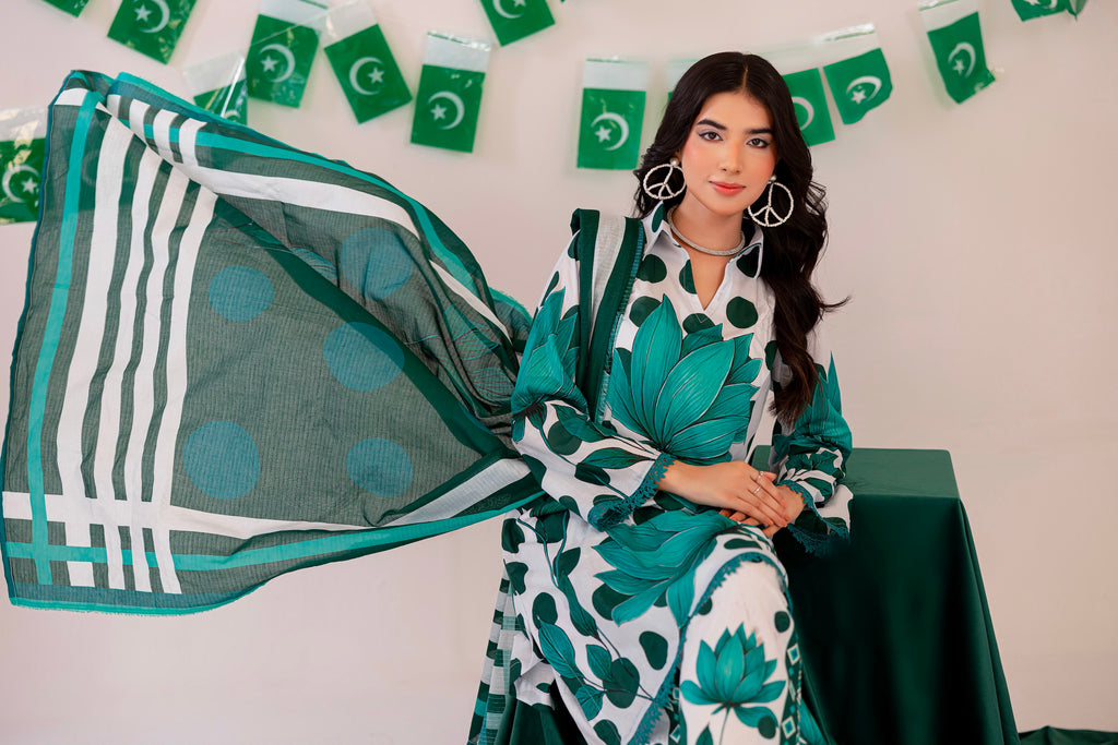 3 PIECE - PRINT LAWN SUIT