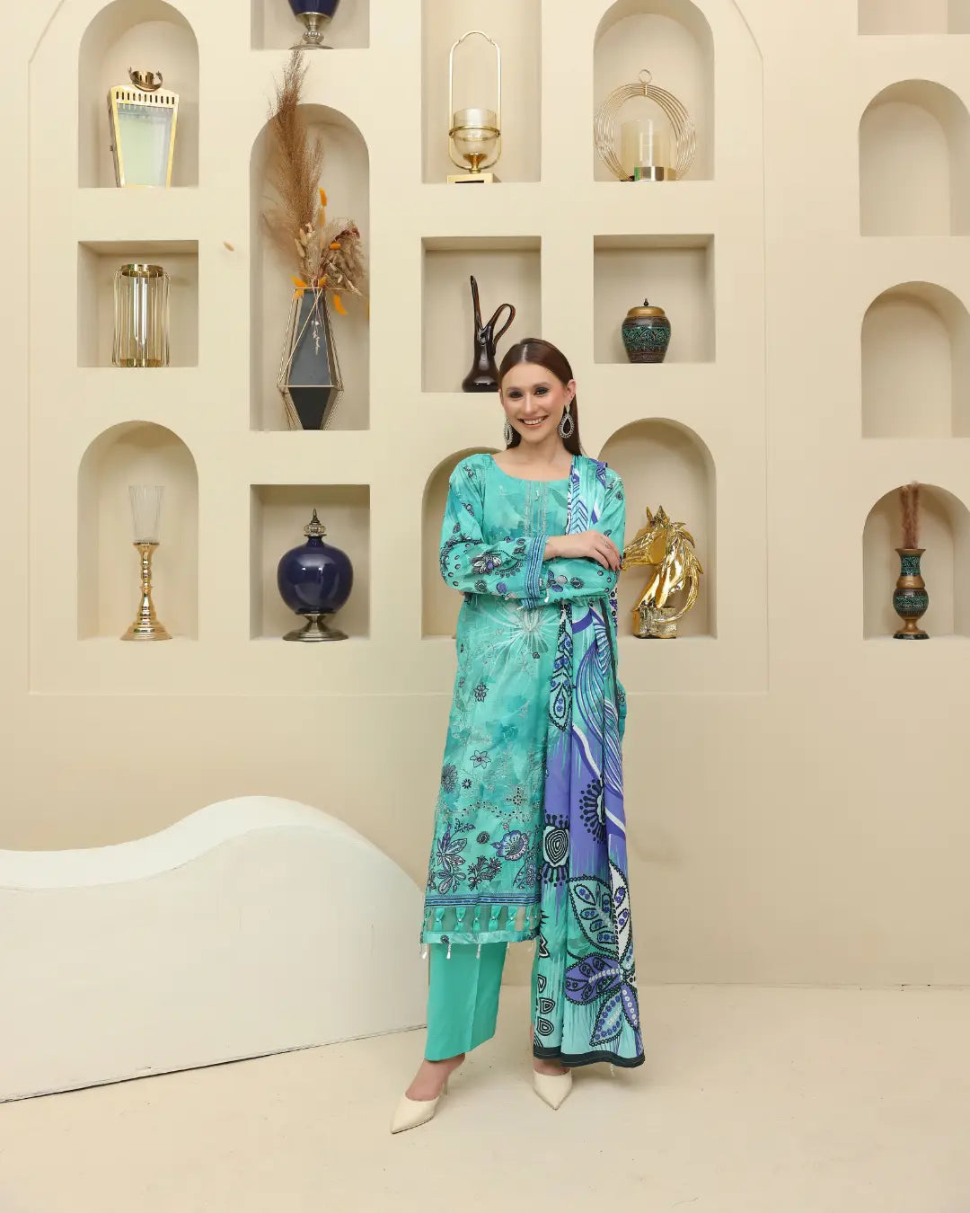 Azura Staple Slub Dora 3-Piece