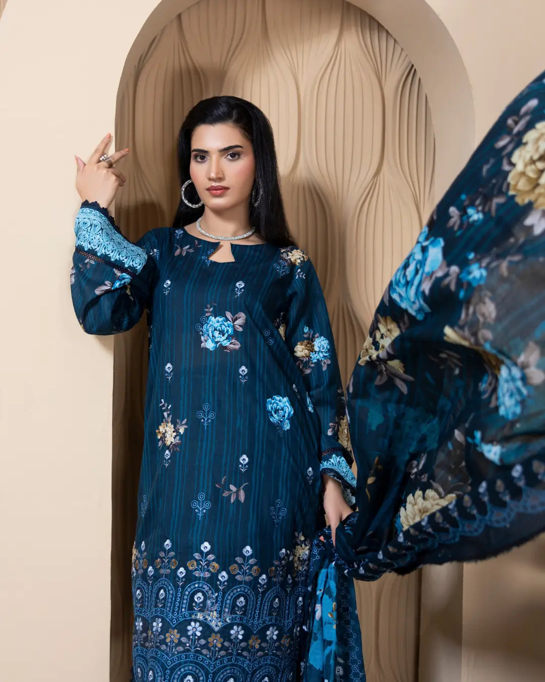 Bin Naeem Royal Cambric 3-Piece