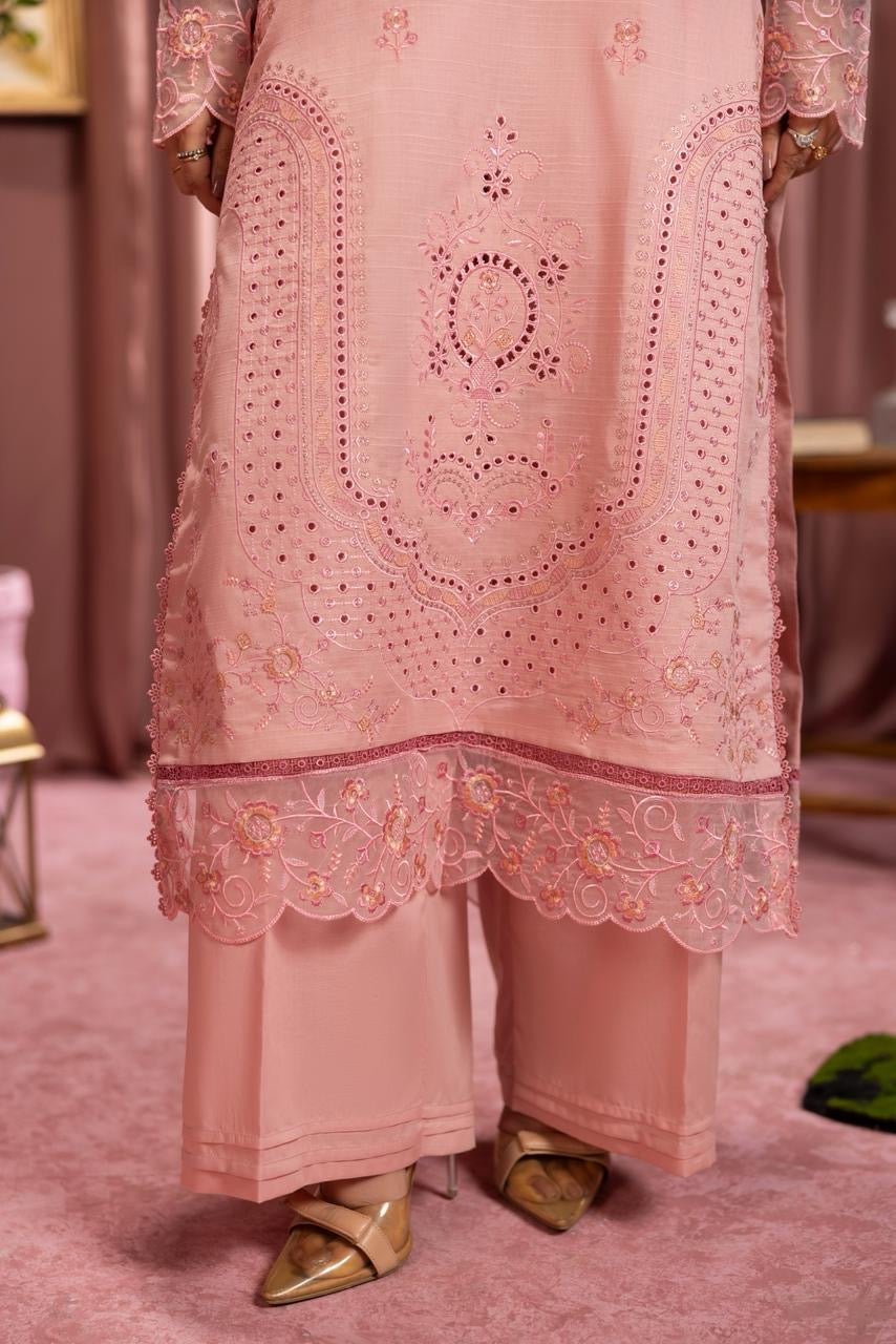 3 PIECE - EMBROIDERED LAWN SUIT