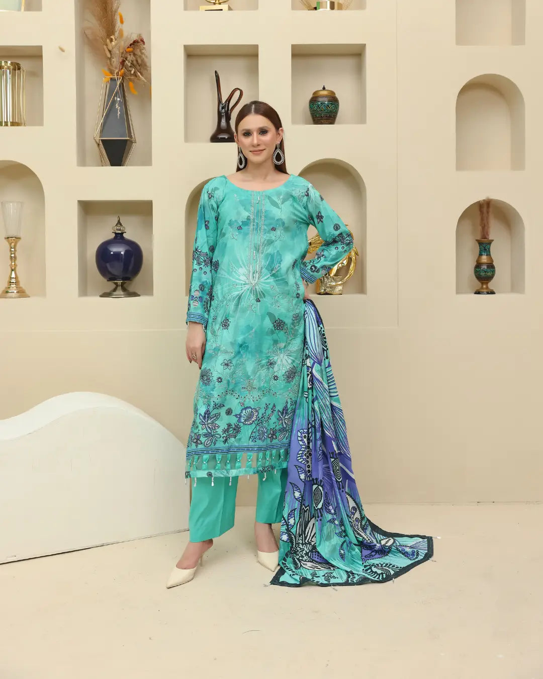 Azura Staple Slub Dora 3-Piece