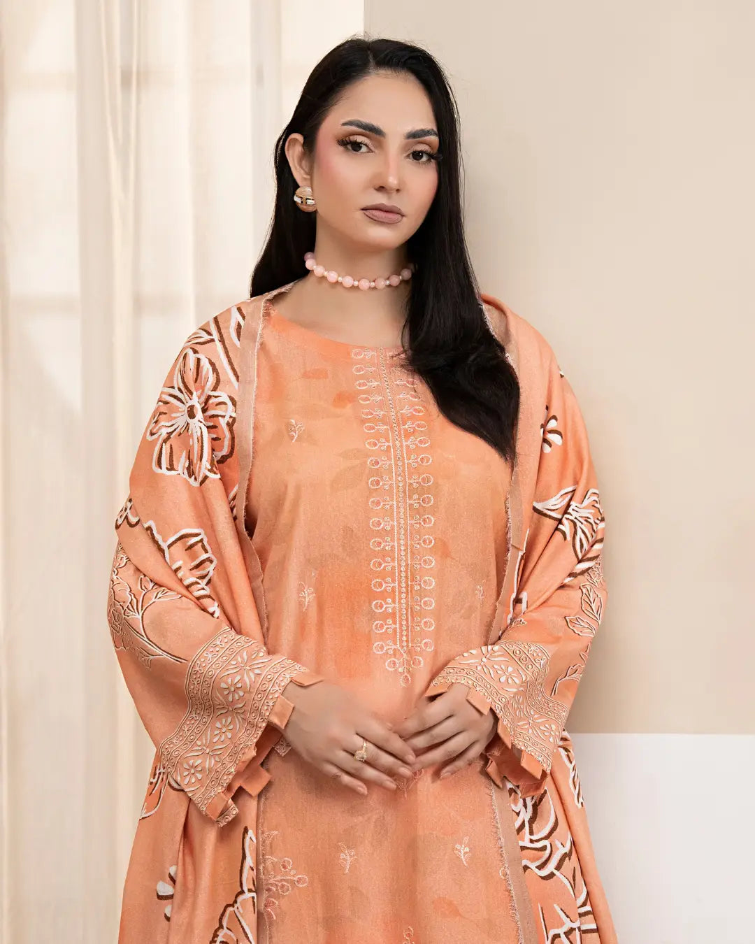 Azura Karandi Embroided 3-Piece