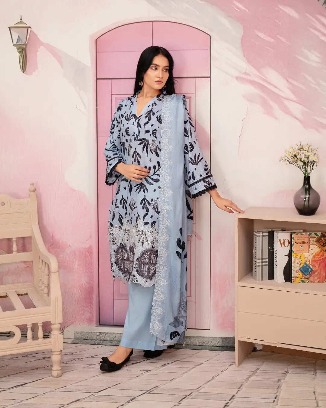 Bin Naeem Royal Cambric 3-Piece