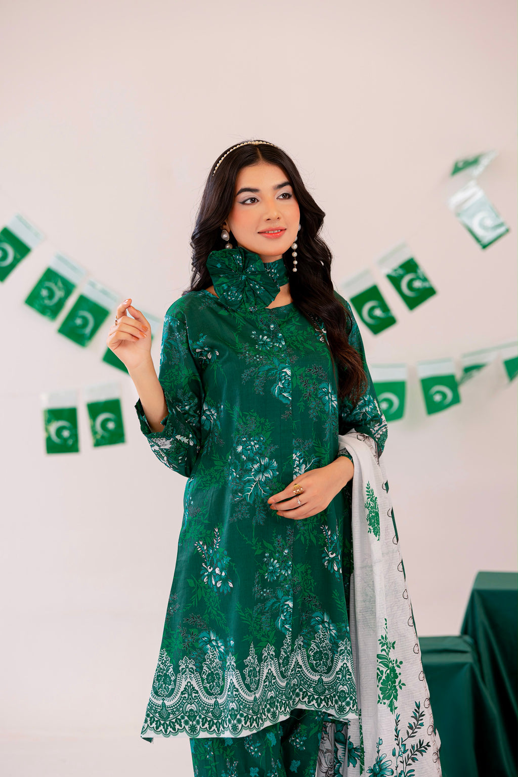 3 PIECE - PRINT LAWN SUIT
