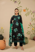 3 PIECE - UNSTITCHED EMBROIDERED LAWN SUIT