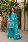 BIN NAEEM Royal Embroidery Vol-01 | 3 Piece Unstitched Cambric Suit