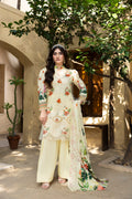 BIN NAEEM Royal Embroidery Vol-01 | 3 Piece Unstitched Cambric Suit
