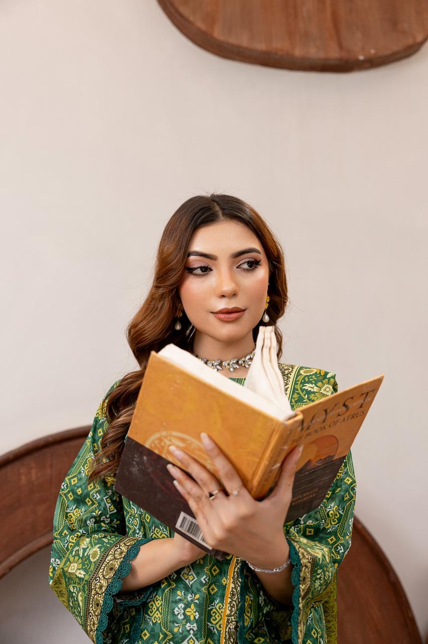 3 PIECE - Printed LAWN SUIT