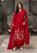3 PIECE - UNSTITCHED EMBROIDERED LAWN SUIT