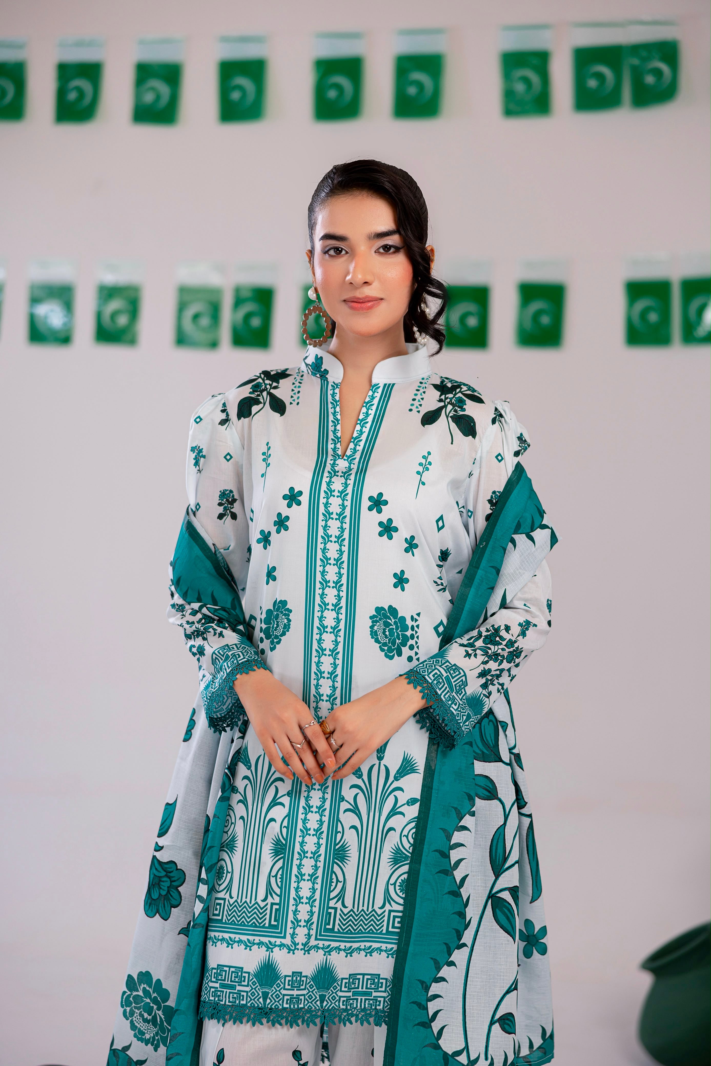 3 PIECE - PRINT LAWN SUIT