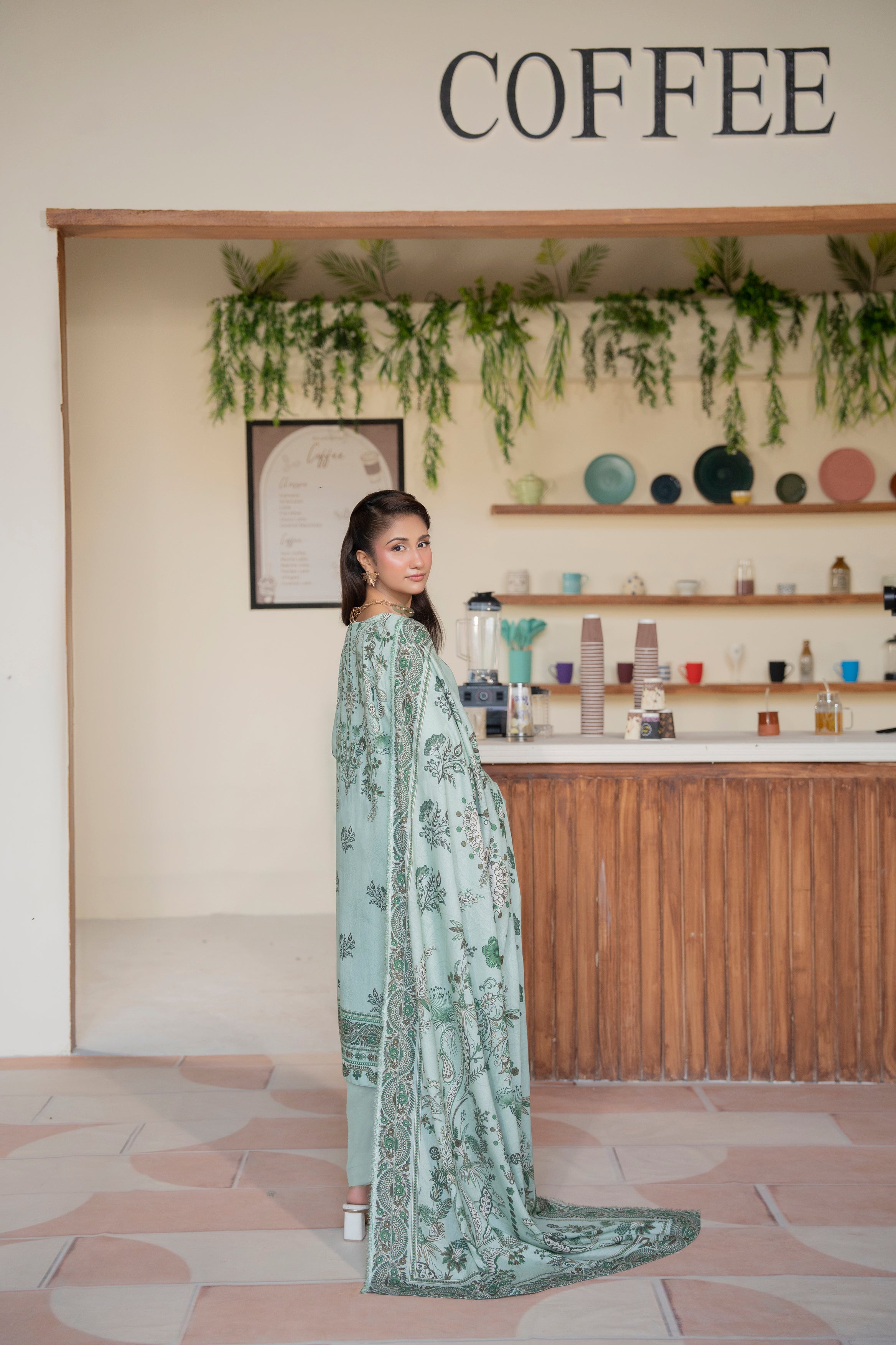 AZURA Karandi Embroidery Vol-04 | 3 Piece Unstitched Karandi Suit