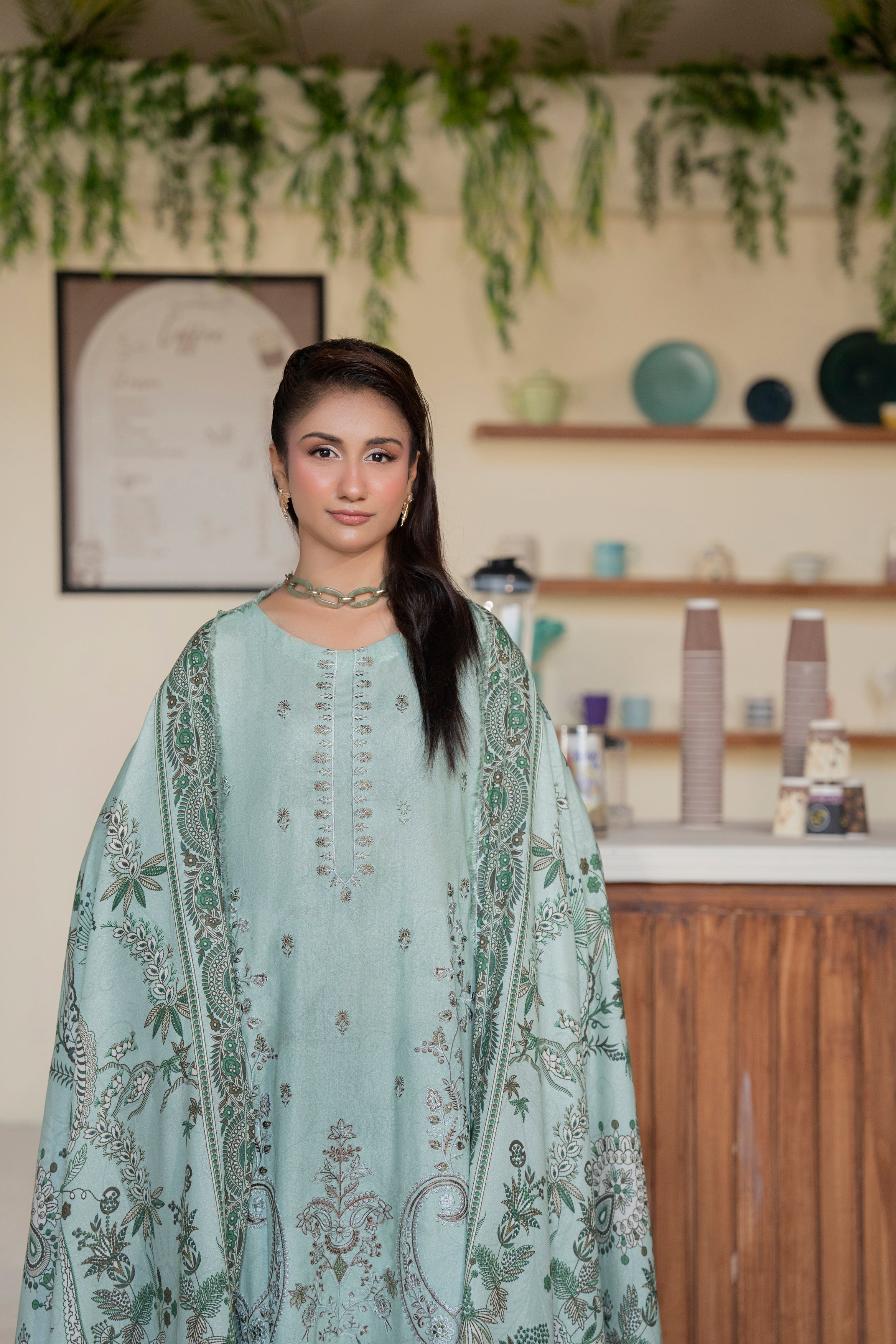 AZURA Karandi Embroidery Vol-04 | 3 Piece Unstitched Karandi Suit