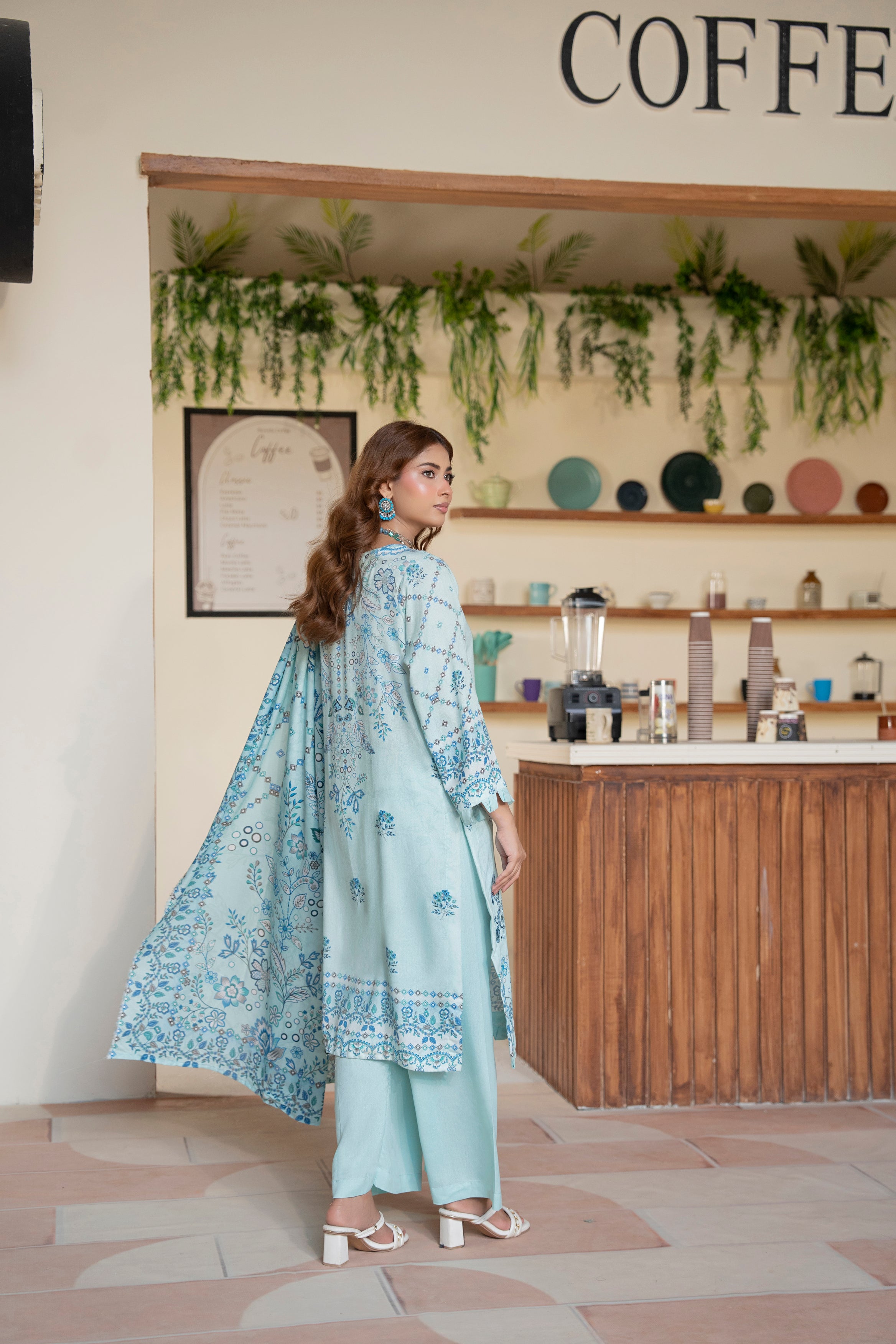 AZURA Karandi Embroidery Vol-04 | 3 Piece Unstitched Karandi Suit