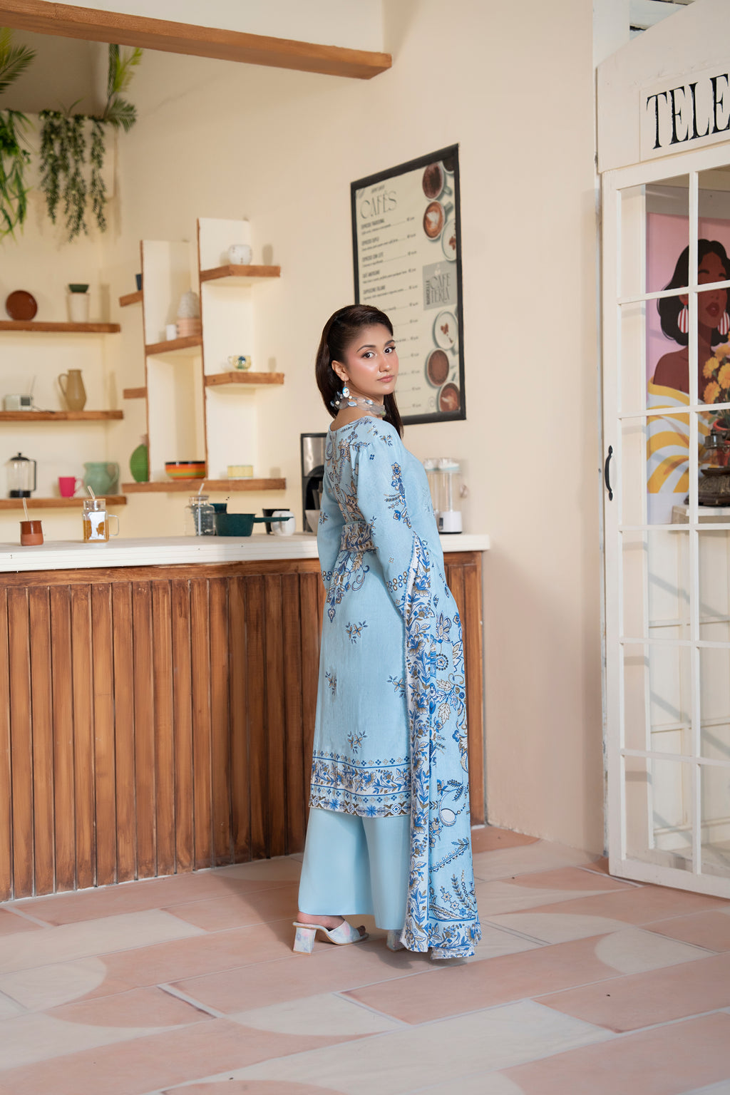 AZURA Karandi Embroidery Vol-04 | 3 Piece Unstitched Karandi Suit