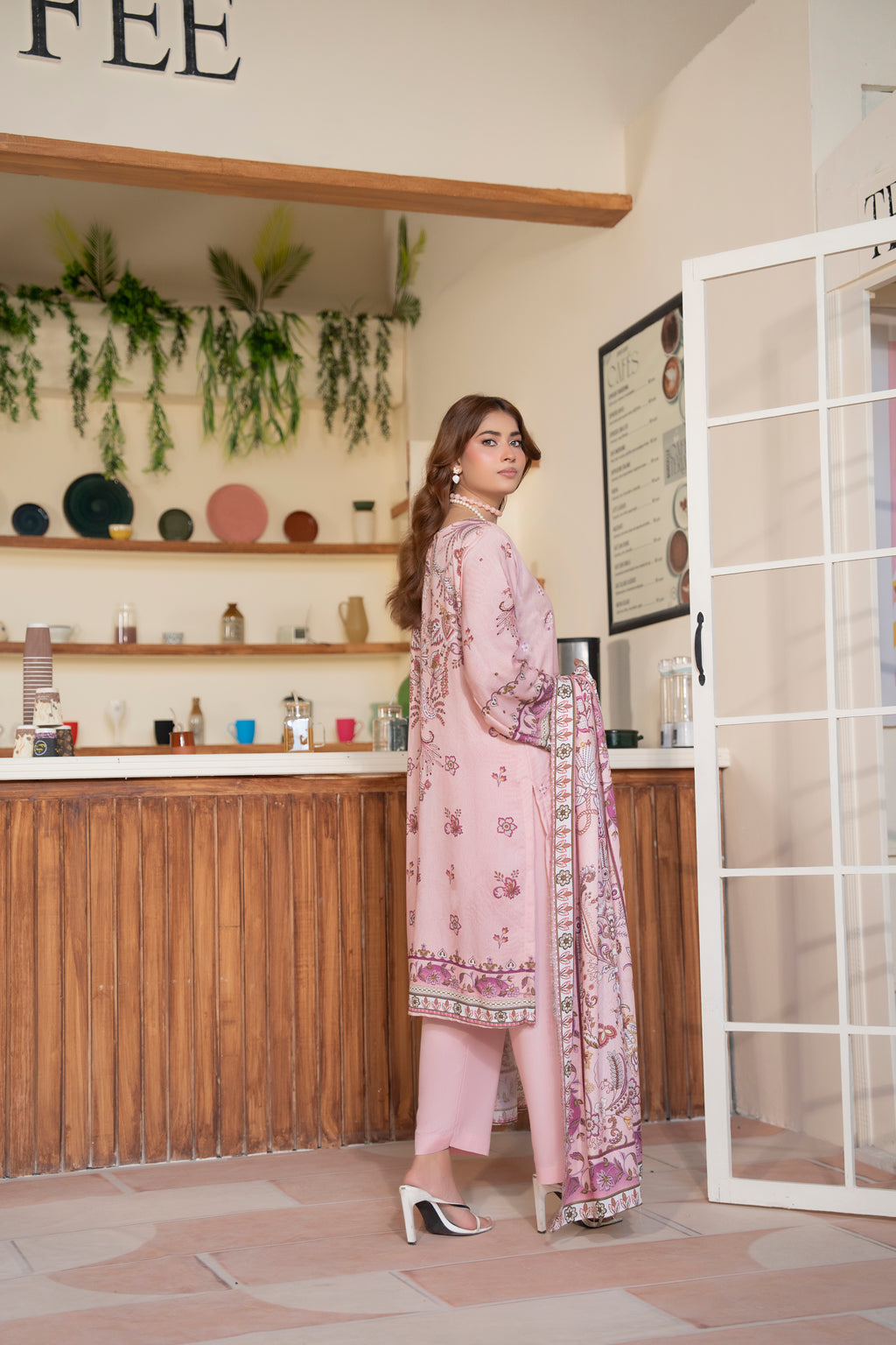 AZURA Karandi Embroidery Vol-04 | 3 Piece Unstitched Karandi Suit