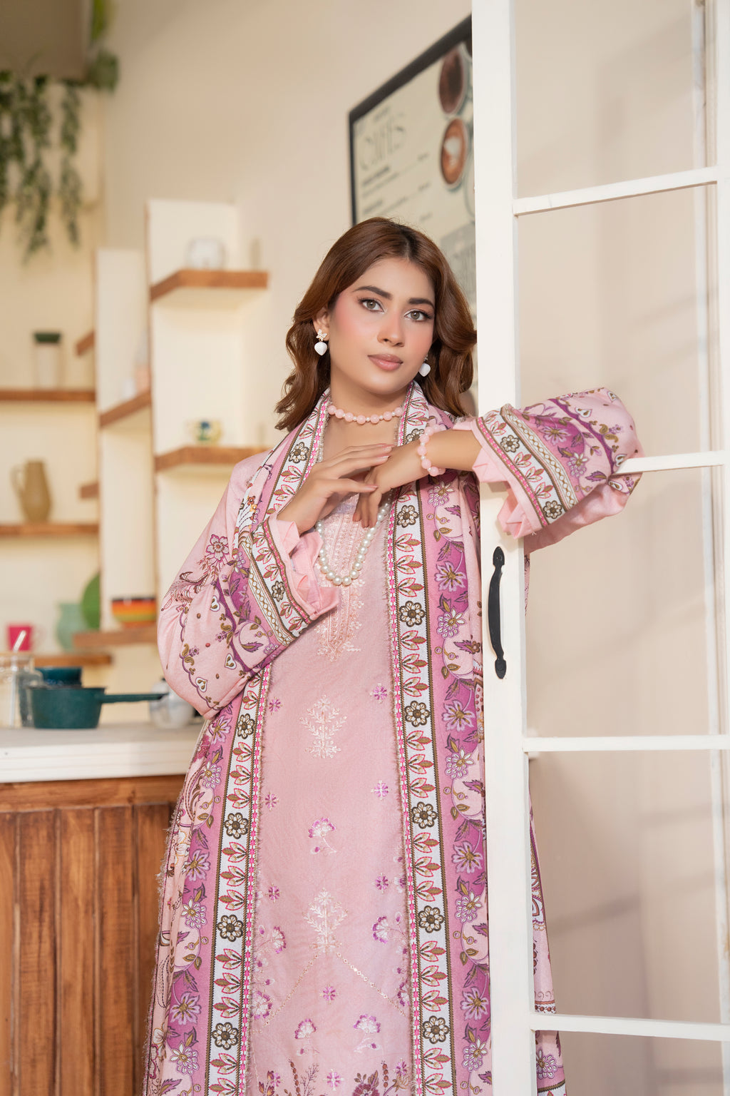 AZURA Karandi Embroidery Vol-04 | 3 Piece Unstitched Karandi Suit